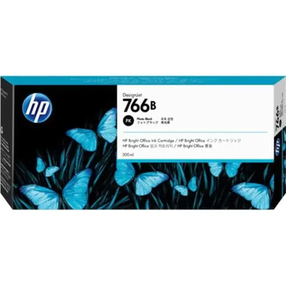 HP 766 300 ml Photo Black original DesignJet ink cartridge for DesignJet XL 3600 3600dr