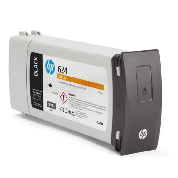 HP 624 775ml Black Dye Sublimation Ink Cartridge