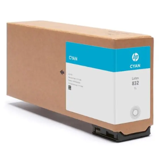 HP 832 1L Lt Cyan Latex Ink Cartridge