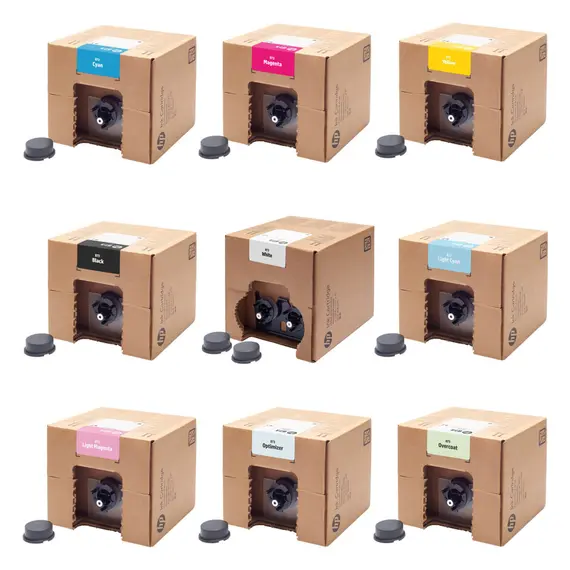 HP 873 3-liter Cyan Latex Ink Cartridge