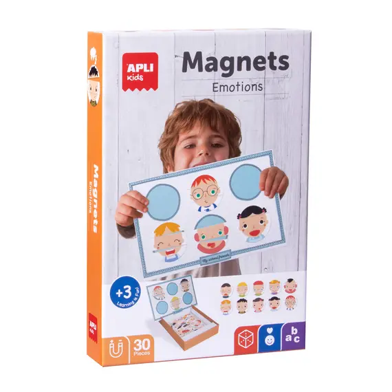 Jogo Magnéticos Emoções 30 Peças