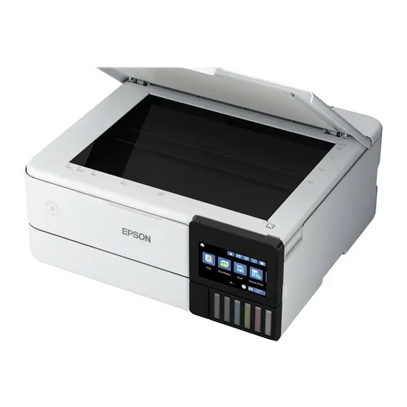EPSON EcoTank ET-8500 MFP colour ink-jet refillable A4 16ppm print USB LAN USB host Wi-Fi white
