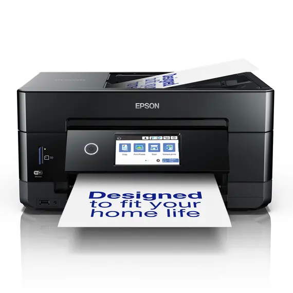 EPSON Expression Premium XP-7100 Small-in-One MFP colour ink-jet A4 11ppm copy 15.8ppm print USB 2.0 Gigabit LAN Wi-Fi black