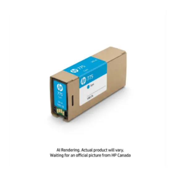 HP 872 3L Cyan Latex Ink Cartridge