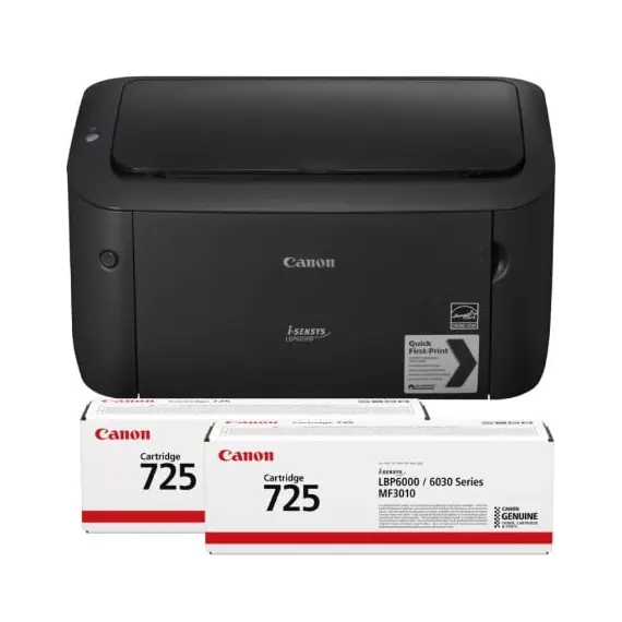 CANON i-SENSYS LBP6030B Printer Mono laser A4 2400x600dpi 18ppm 150sheets USB