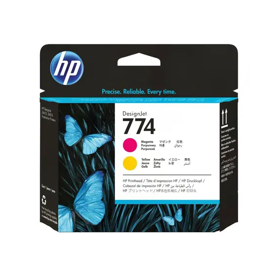 HP 774 Magenta/Yellow Printhead