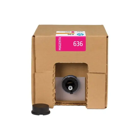 HP 636 3-liter Magenta Dye Sublimation Ink Cartridge