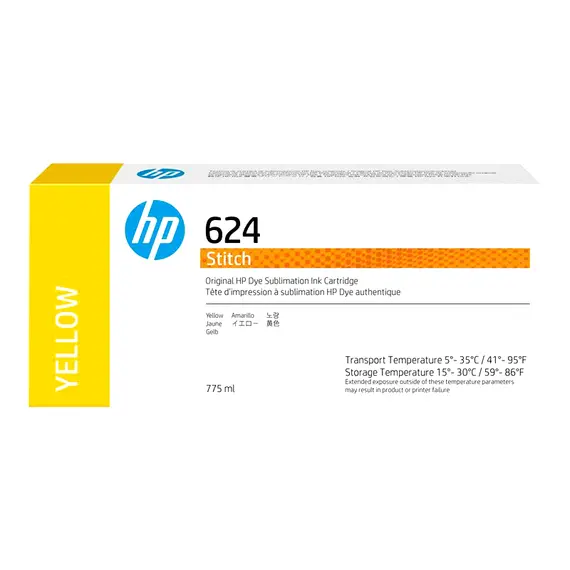 HP 624 775ml Yellow Dye Sublimation Ink Cartridge