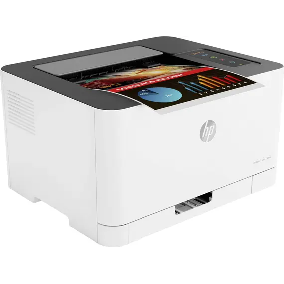 HP Color Laser 150nw Printer colour laser A4 600x600dpi 4ppmcolour 18ppm capacity: 150 sheets USB 2.0 LAN Wi-Fi