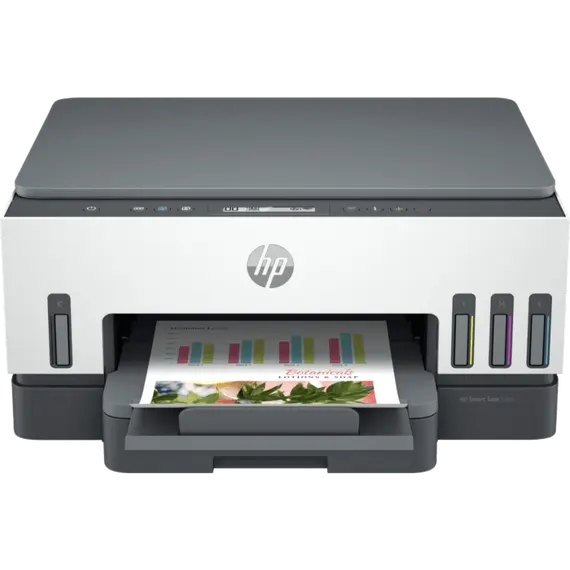 HP Smart Tank 7005 All-in-One MFP colour inkjet refillable A4 15ppm Print 250sheets USB Wi-Fi Bluetooth