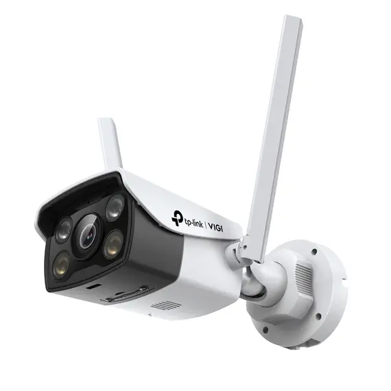 VIGI 4MP Outdoor Full-Color Wi-Fi Bullet Network Camera Fixed Lens 4mm - VIGIC340-W(4mm)