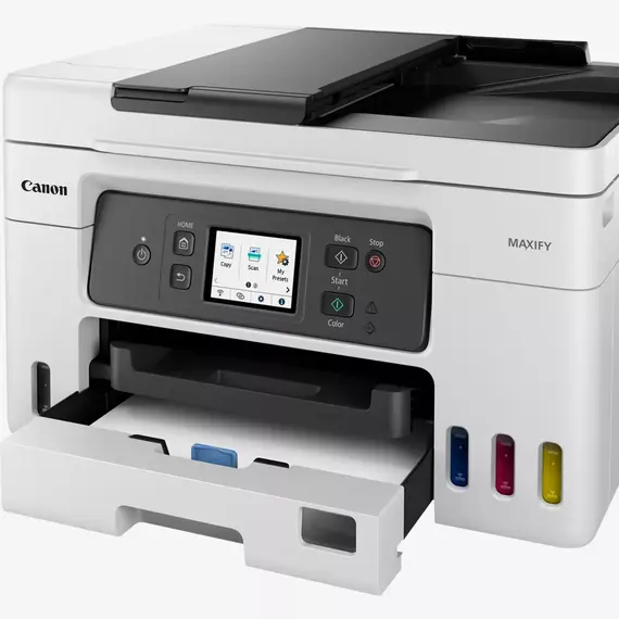 CANON MAXIFY GX4050 MFP colour ink-jet refillable A4 18 ipm print 350 sheets USB 2.0 LAN Wi-Fi