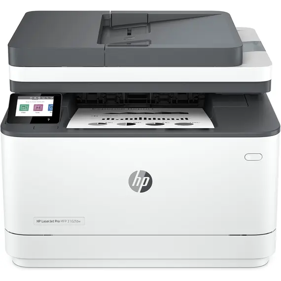 HP LaserJet Pro 3002dw Printer Mono B/W Duplex laser A4 1200x1200dpi 33ppm capacity: 250 sheets USB 2.0 LAN Wi-Fi Bluetooth LE