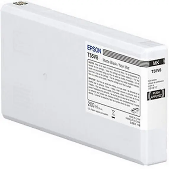 EPSON T55W8 Matte Black Ink Cartridge 200ml