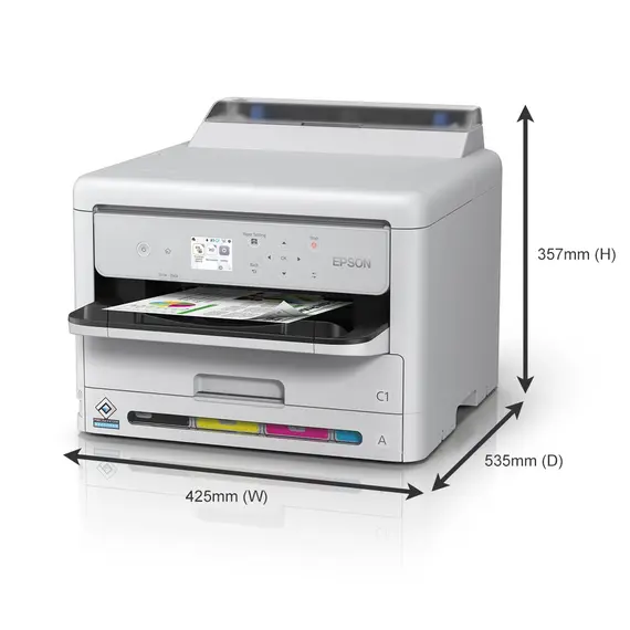 EPSON WorkForce Pro WF-C5390DW Printer colour Duplex ink-jet A4 4800x1200dpi 25ppm capacity 330 sheets USB Gigabit LAN Wi-Fi