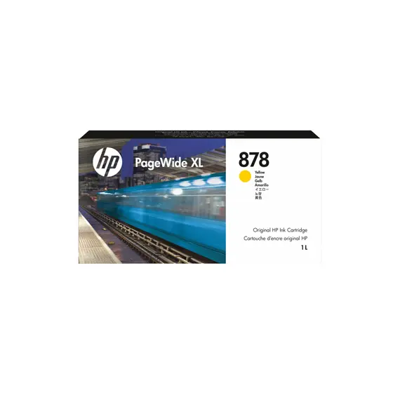 HP 878M 1L Yellow PageWide XL Ink Crtg