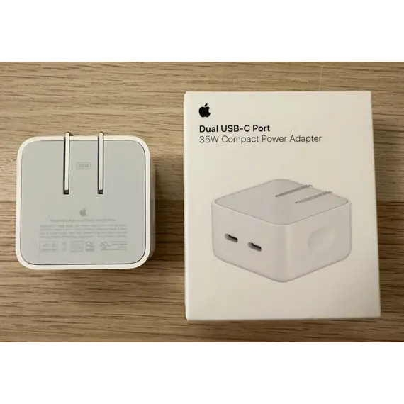 APPLE 35W Dual USB-C Power Adapter