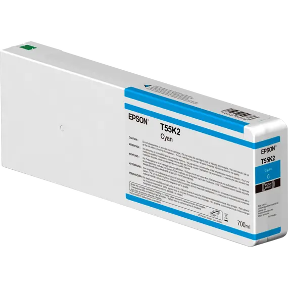 EPSON Singlepack Cyan T55K200 UltraChrome HDX/HD 700ml