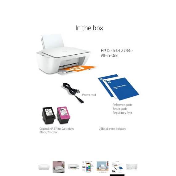 HP DeskJet 4330 All-In-One MFP thermal inkjet Black 8.5 ppm Color 5.5 ppm USB Wi-Fi Bluetooth