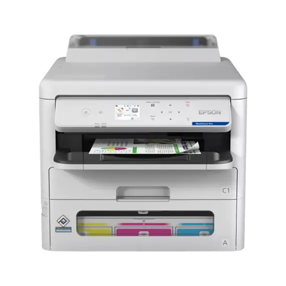 EPSON WorkForce Pro EP-C800RDW Printer colour Duplex inkjet A4 4800x1200dpi 25ppm mono 25ppm colour 330sheets USB LAN Wi-Fi