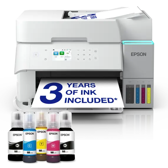 EPSON EcoTank ET-3956 Inkjet MFP A4 18ppm ISO USB WLAN Wi-Fi