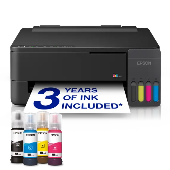 EPSON EcoTank ET-1910 Singlefunction Printer colour ink 10ppm