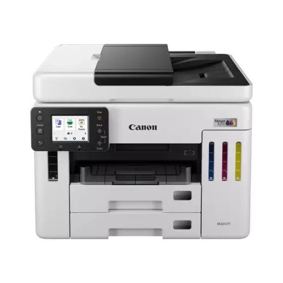 CANON MAXIFY GX7150 MegaTank MFP colour inkjet CISS Legal 216x356mm A4 24ipm Print 600sheets USB Wi-Fi LAN