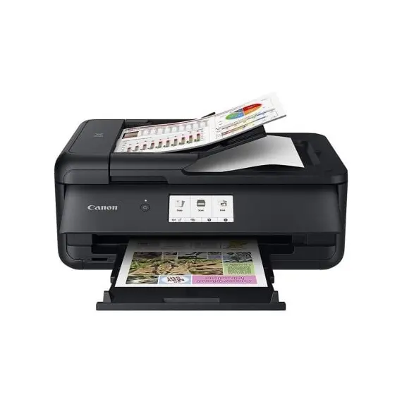CANON PIXMA TS9550A MFP colour inkjet A4 A3 15ipm Print 200sheets USB LAN Wi-Fi Black