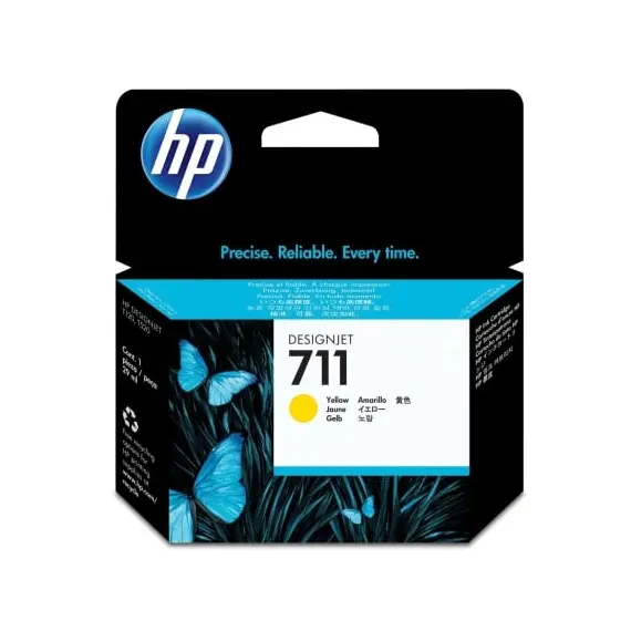 Cartucho de Tinta Original HP nº711/ Amarillo