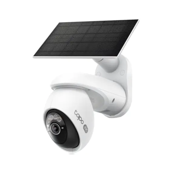 TP-LINK Solar-Powered Pan/Tilt Security Camera Kit 4K 8MP