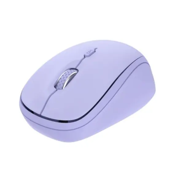 Ratón Mini Inalámbrico Trust Yvi+ Multidispositivo/ Hasta 1600 DPI/ Púrpura