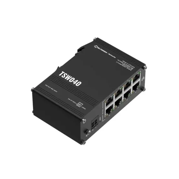 TELTONIKA NETWORKS TSF010 12- 40V 50/60 Hz w/o PSU Flat Compact Ethernet Switch