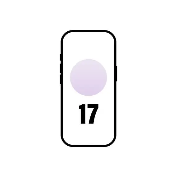 Smartphone Apple iPhone 17 512GB/ 6.3'/ 5G/ Lavanda