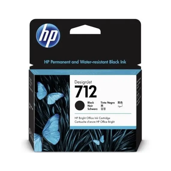 Cartucho de Tinta Original HP nº712/ Negro