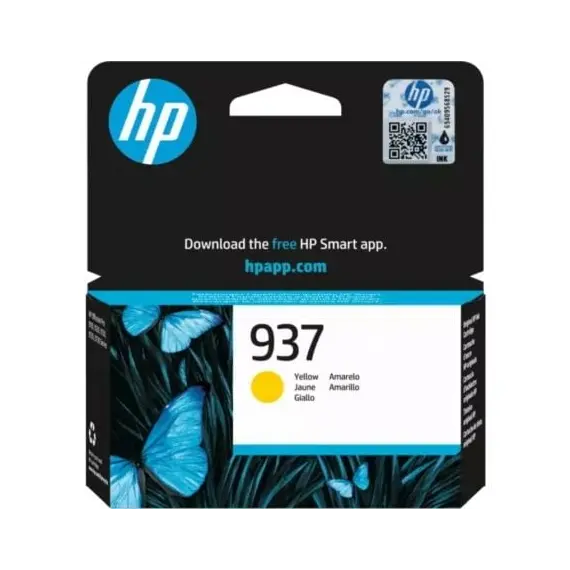 Cartucho de Tinta Original HP nº937/ Amarillo