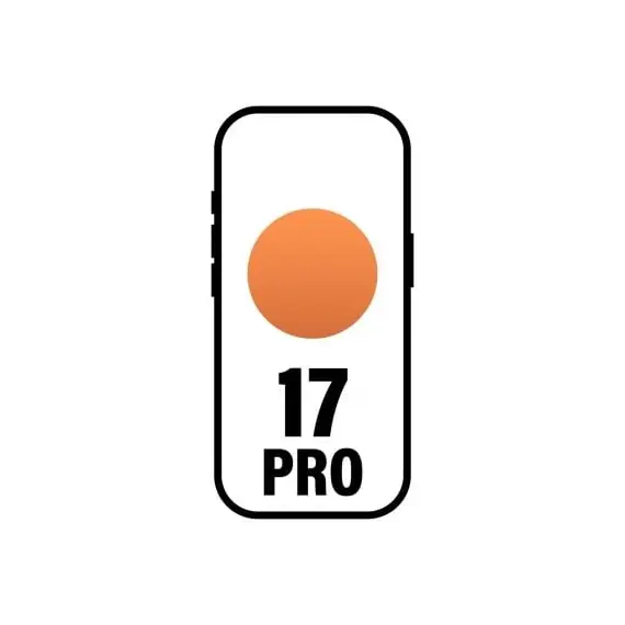 Smartphone Apple iPhone 17 Pro 512GB/ 6.3'/ 5G/ Naranja Cósmico