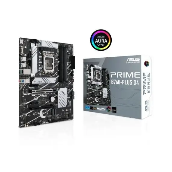 Placa Base Asus Prime B760-PLUS D4 Socket 1700/ DDR4/ PCIe 5.0