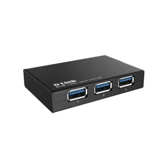 Hub USB 3.0 con Alimentación Externa D-Link DUB-1340/ 4xUSB