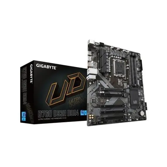 Placa Base Gigabyte B760 DS3H DDR4 Socket 1700/ DDR4/ PCIe 4.0