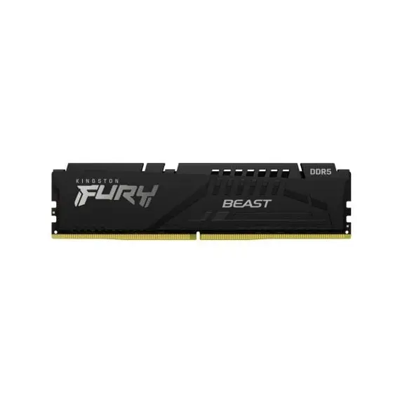 Memoria RAM Kingston FURY Beast 8GB/ DDR5/ 6000MHz/ 1.35V/ CL36/ DIMM