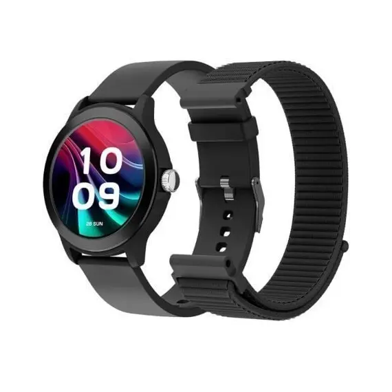 Smartwatch SPC Smartee Duo Vivo 2 9655N/ Notificaciones/ Frecuencia Cardíaca/ Negro/ Incluye Correa Extra