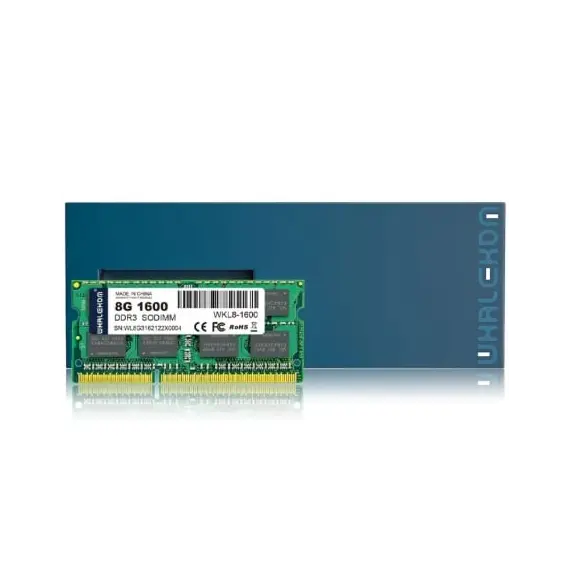Memoria RAM Whalekom WKL8 8GB/ DDR3/ 1600MHz/ 1.35V/ CL11/ SODIMM