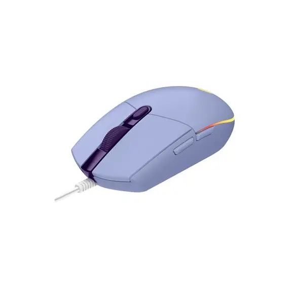 Logitech Gaming Mouse G203 LIGHTSYNC - Rato - óptico - 6 botões - com cabo - USB - lilás - para Komplett Epic Gaming PC a125