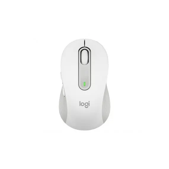 Logitech Signature M650 for Business - Rato - sem fios - 2.4 GHz, Bluetooth - recetor USB Logitech Logi Bolt - branco sujo