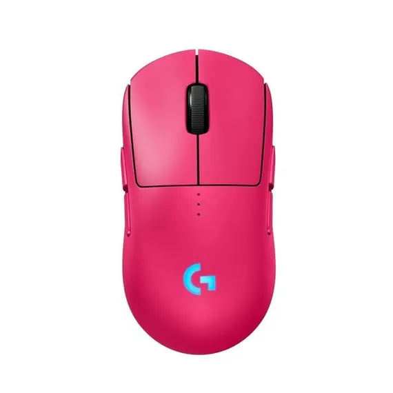 Logitech G PRO 2 - Rato - gaming - destros e canhotos - óptico - 8 botões - sem fios, com cabo - 2.4 GHz, USB - recetor USB Logitech LIGHTSPEED - rosa