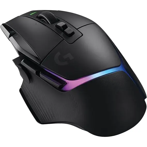 Logitech G G502 X PLUS - Rato - óptico - 11 botões - sem fios - 2.4 GHz - recetor USB Logitech LIGHTSPEED - preto