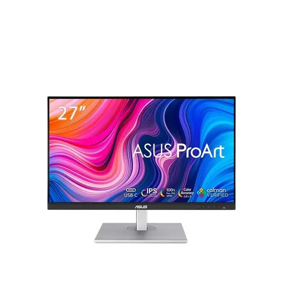 ASUS ProArt PA278CFRV - Monitor LED - 27" - 2560 x 1440 QHD @ 100 Hz - IPS - 400 cd/m² - 1000:1 - DisplayHDR 400 - 5 ms - HDMI, 2xDisplayPort, USB-C