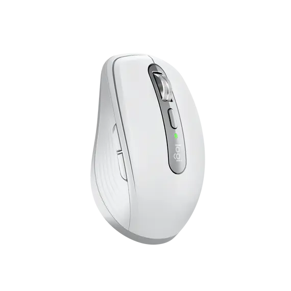 Logitech MX Anywhere 3S for Business - Rato - para direita - óptico - 6 botões - sem fios - Bluetooth - recetor USB Logitech Logi Bolt - cinza pálido