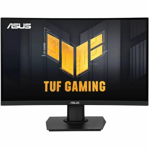 ASUS TUF Gaming VG24VQ1B - Monitor LED - gaming - curvo - 23.8" - 1920 x 1080 Full HD (1080p) @ 165 Hz - VA - 350 cd/m² - 3000:1 - 1 ms - HDMI, Displa