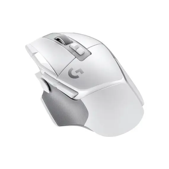 Logitech G G502 X LIGHTSPEED - Rato - óptico - 8 botões - sem fios - 2.4 GHz - recetor USB Logitech LIGHTSPEED - branco